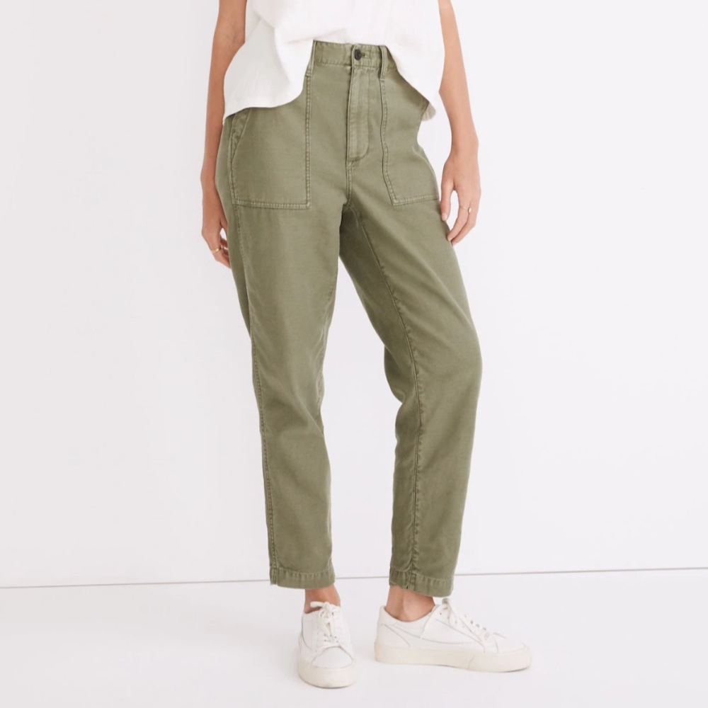 Madewell Griff Tapered Fatigue Cargo Pants